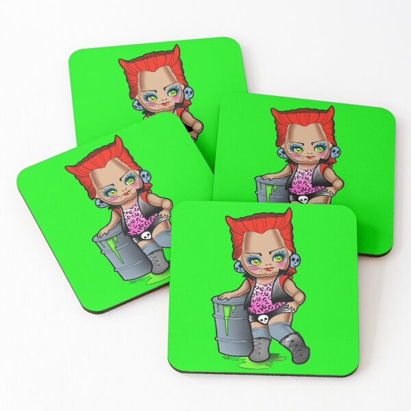 Item preview, Trash Kewpie – Retro Punk Fan Art of “The Return of the Living Dead” designed and sold by Abbyss Lowbrow Art.