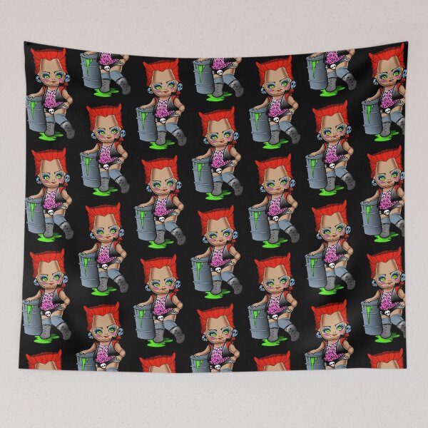 Item preview, Trash Kewpie – Retro Punk Fan Art of “The Return of the Living Dead” designed and sold by Abbyss Lowbrow Art.