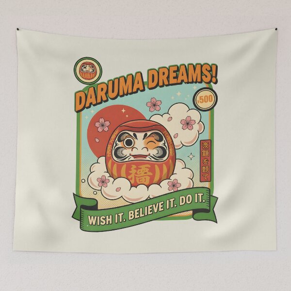 Item preview, The Daruma Goal Keeper designed and sold by AwesomeBeyondLimits.