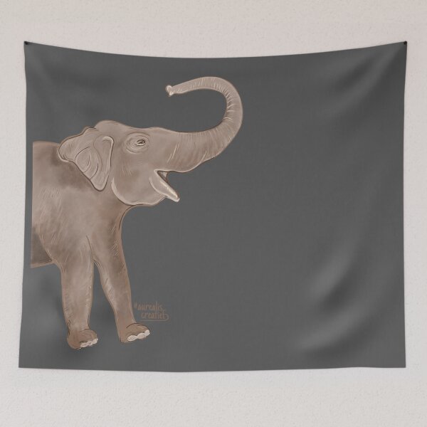 Item preview, Elephant - Pendrawing designed and sold by Aurealis Creatief.