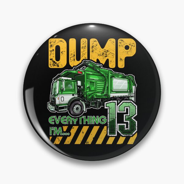 Item preview, Garbage Truck Birthday 13 Funny Trash Truck Party designed and sold by JRRTs.