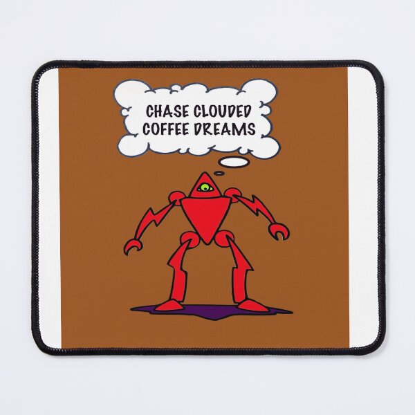 Item preview, Cloudy Coffee Dreams designed and sold by Rolling Fool London street Art Style .