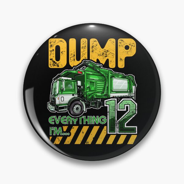 Item preview, Garbage Truck Birthday 12 Funny Trash Truck Party designed and sold by JRRTs.