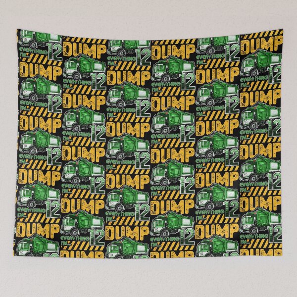 Item preview, Garbage Truck Birthday 12 Funny Trash Truck Party designed and sold by JRRTs.