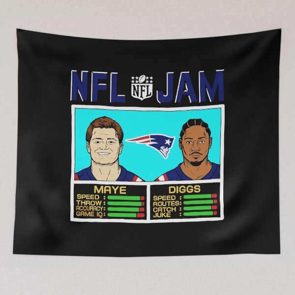 Item preview, New England Patriots - Drake Maye - Stefon Diggs  designed and sold by DevinBooker18x.