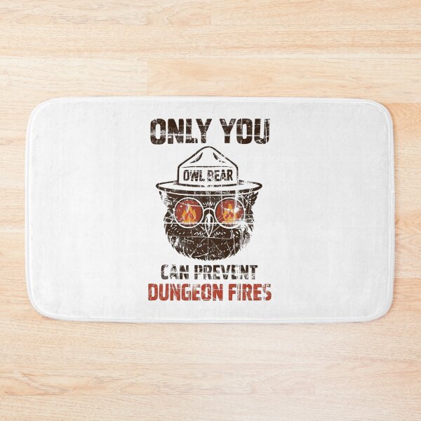 Item preview, Only You Can Prevent Dungeon Dragons Fires Owl Resist Epic Party Fails designed and sold by SkeletonsDanger.