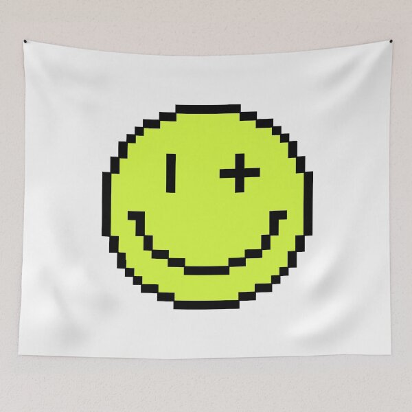 Item preview, Acid house 8 bit SMILEY designed and sold by PhaserStore.