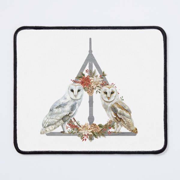 Item preview, Woodland Owl triangle wreath designed and sold by Tessa Fielding.