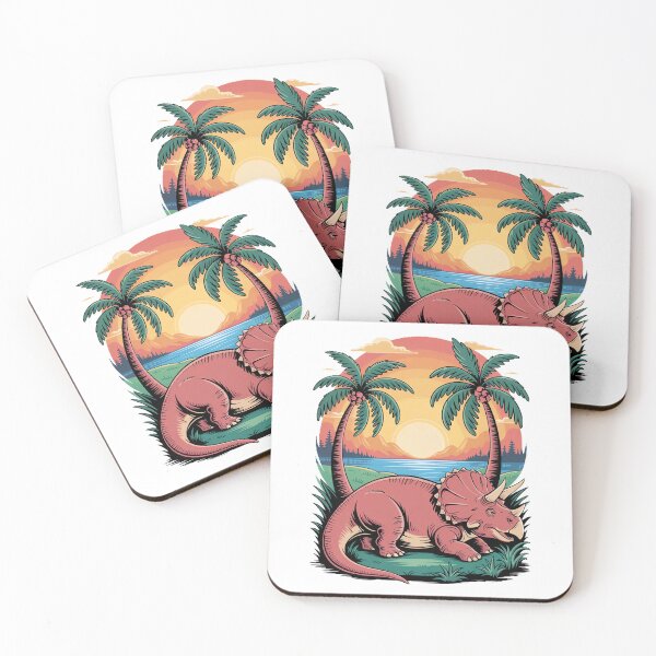 Item preview, Very relaxed Triceratops designed and sold by Diesel Drinking Dinosaurs.