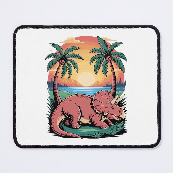 Item preview, Very relaxed Triceratops designed and sold by Diesel Drinking Dinosaurs.