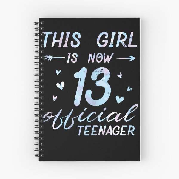 Item preview, This Girl Is Now 13 Official Teenager 13Th Birthday Teens designed and sold by TysonLangosh.