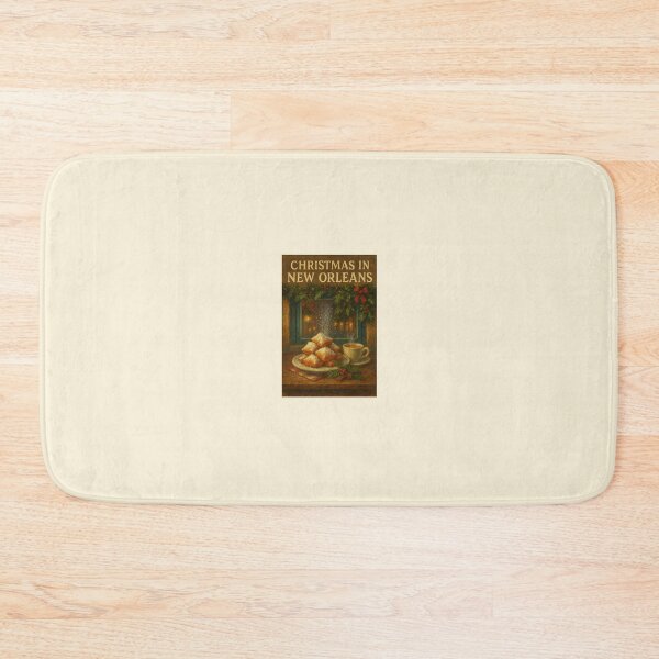 Item preview, Christmas in New Orleans – Beignets & Chocolat Chaud designed and sold by Novel Works Studio.