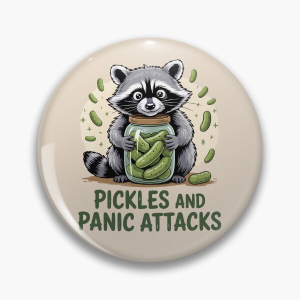 Item preview, Pickles And Panic Attacks designed and sold by SnickerTwist.
