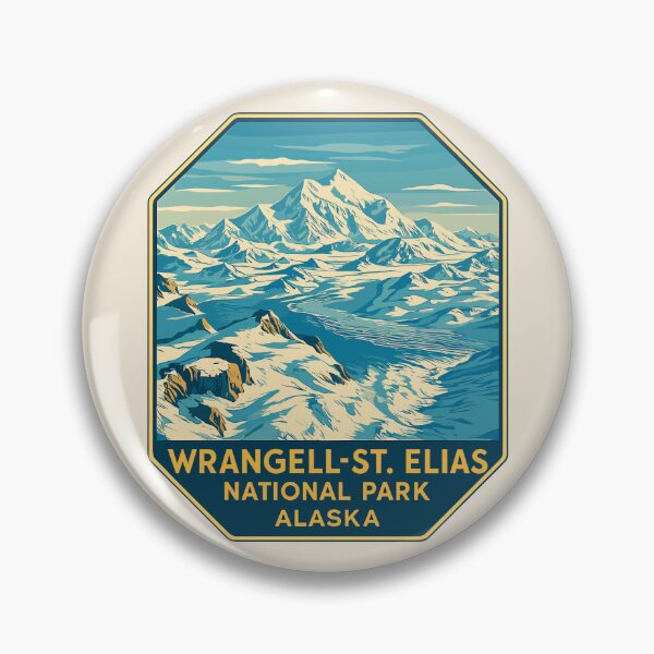 Item preview, Wrangell–St. Elias National Park Sticker designed and sold by Gideon Emmerich.