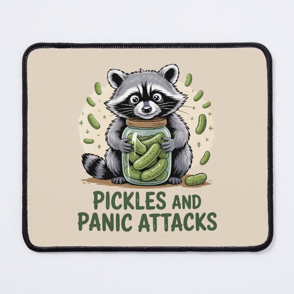 Item preview, Pickles And Panic Attacks designed and sold by SnickerTwist.