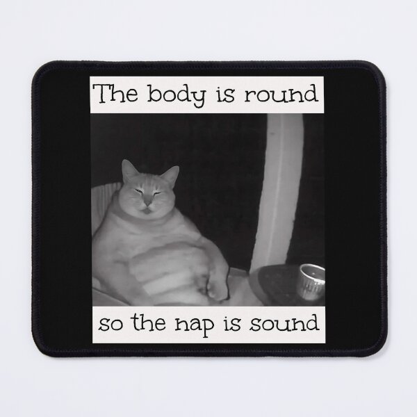 Item preview, Chonky Cat Nap Sound Sleep Brainrot Meme  designed and sold by Pawrizzma POD.