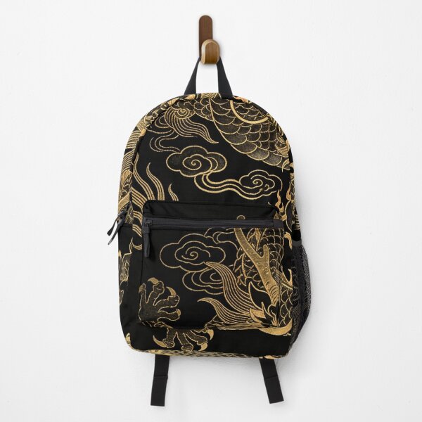 Item preview, Majestic Golden Chinese Dragon with Flaming Pearl designed and sold by zzz888.