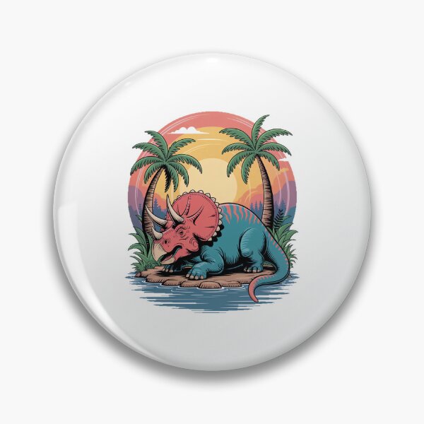 Item preview, Relaxing Triceratops designed and sold by Diesel Drinking Dinosaurs.
