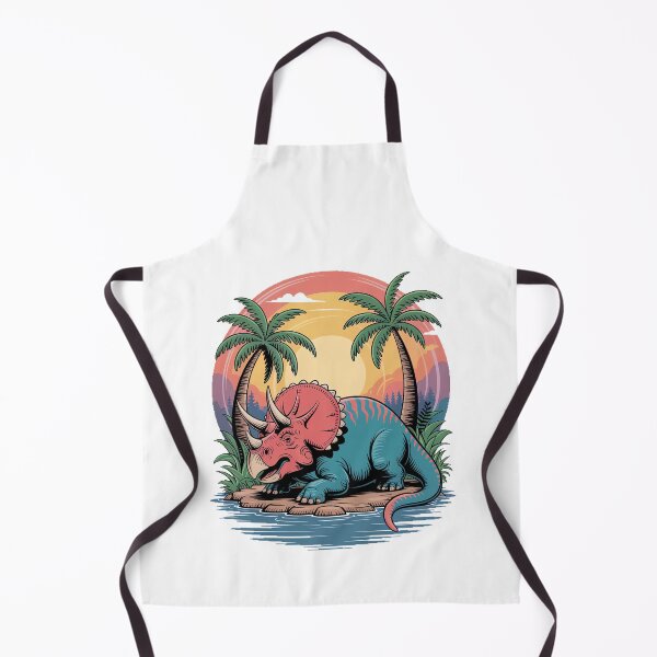 Item preview, Relaxing Triceratops designed and sold by Diesel Drinking Dinosaurs.