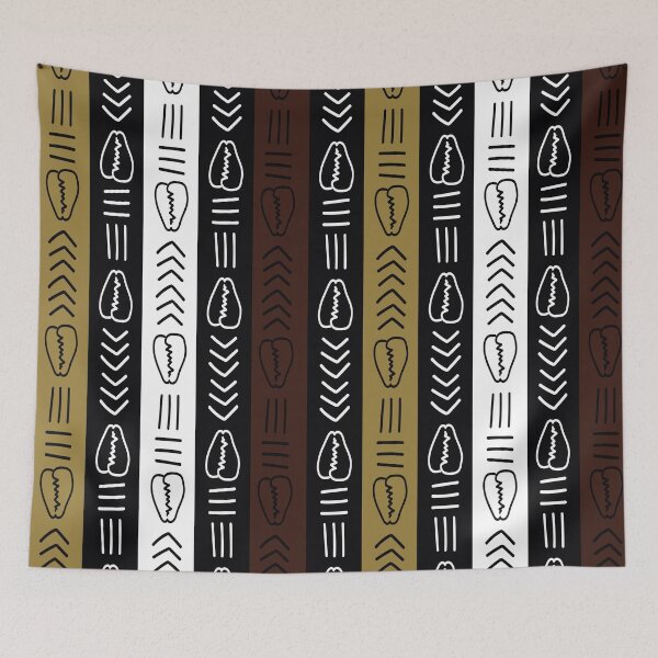 Item preview, African textile pattern - Bogolan designed and sold by Wolagno.