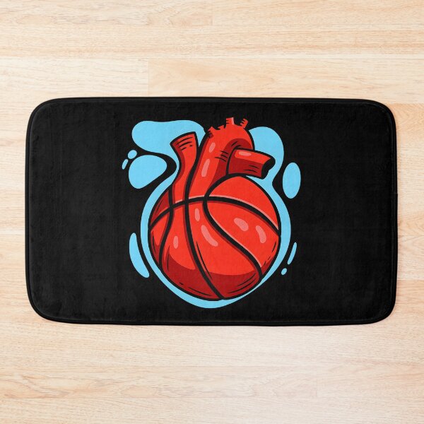Item preview, Basketball Heart Anatomy Art  Funny Sports Lover Design for Players and Hoopers designed and sold by DrawHandArt.