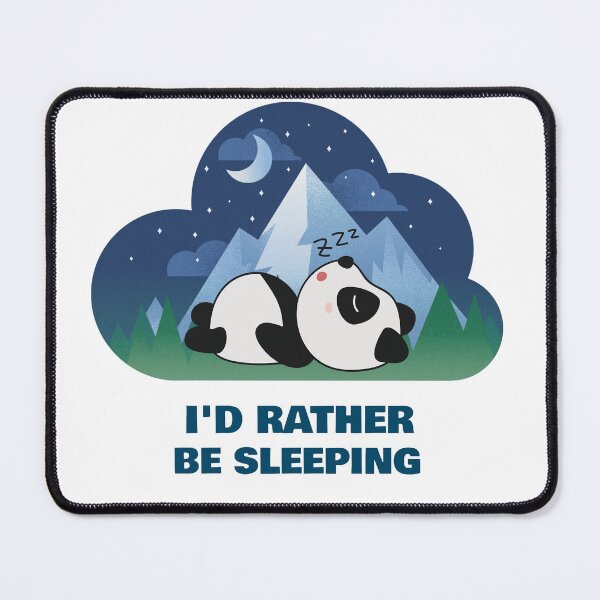 Item preview, I'd Rather Be Sleeping designed and sold by 3 Little Monkeys.