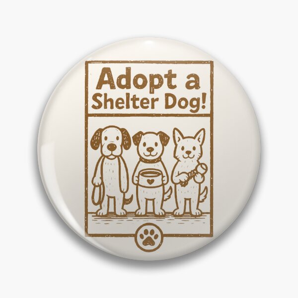 Item preview, Shelter Dog Adoption Trio designed and sold by PrintSmithArt.
