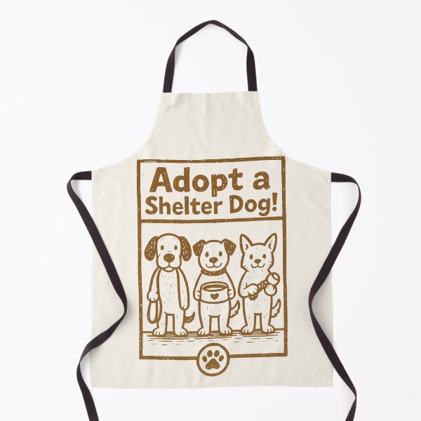 Item preview, Shelter Dog Adoption Trio designed and sold by PrintSmithArt.