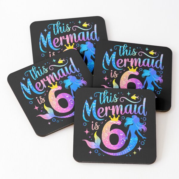 Item preview, Kids 6 Year Old This Mermaid Is 6Th Birthday Girl Daughte designed and sold by TysonLangosh.