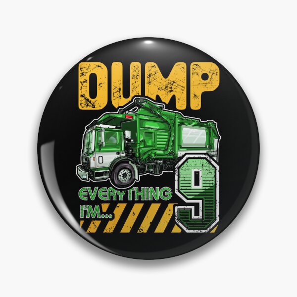 Item preview, Garbage Truck Birthday 9 Funny Trash Truck Party designed and sold by JRRTs.