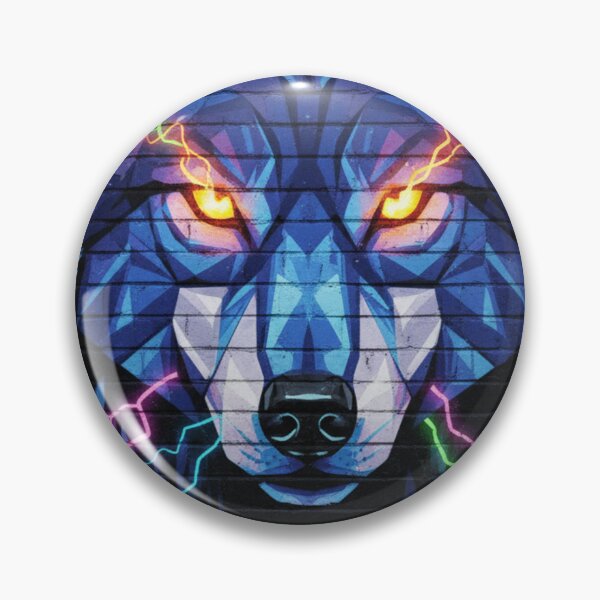Item preview, Electric Wolf – Neon Eyes Artwork designed and sold by mari0n980.