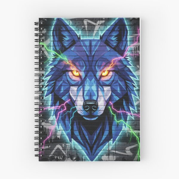 Item preview, Electric Wolf – Neon Eyes Artwork designed and sold by mari0n980.