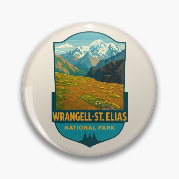 Item preview, Wrangell–St. Elias National Park Sticker designed and sold by Gideon Emmerich.
