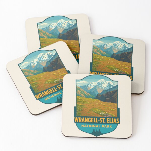 Item preview, Wrangell–St. Elias National Park Sticker designed and sold by Gideon Emmerich.