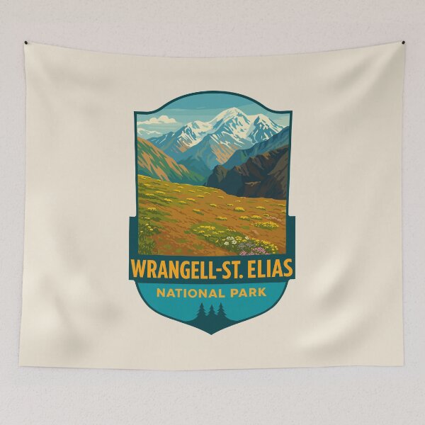 Item preview, Wrangell–St. Elias National Park Sticker designed and sold by Gideon Emmerich.