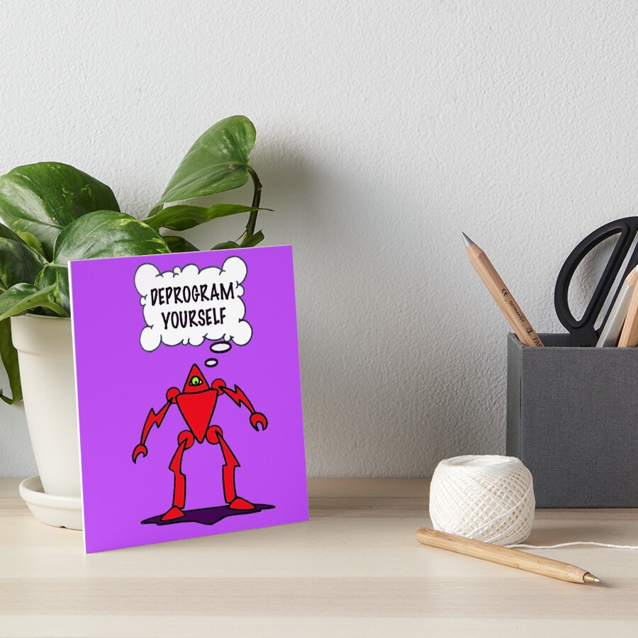 Item preview, Art Board Print designed and sold by Rollingfool.