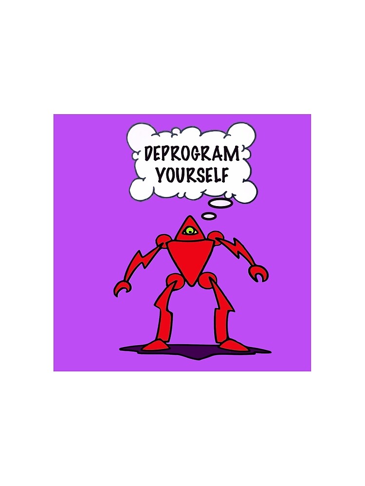 Thumbnail 3 of 3, Scarf, DEPROGRAM yourself designed and sold by Rollingfool.