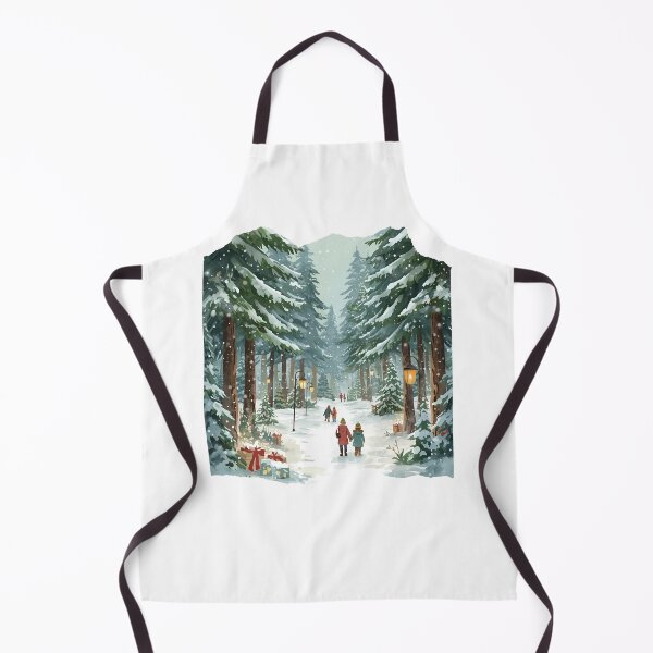 Item preview, Winter Forest Walk – Romantic Christmas Trail in the Pines designed and sold by MiszungART.