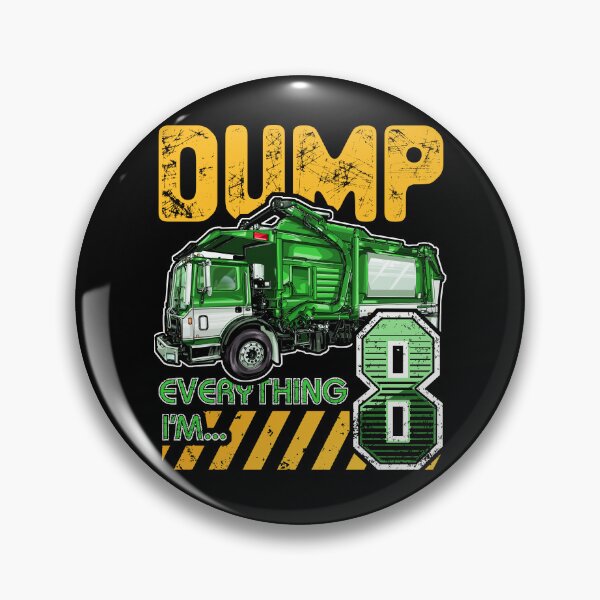 Item preview, Garbage Truck Birthday 8 Funny Trash Truck Party designed and sold by JRRTs.