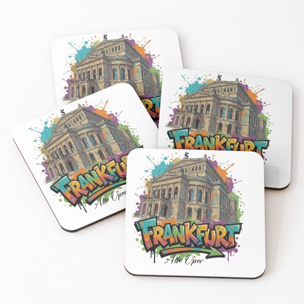 Artikelvorschau, Alte Oper FRANKFURT - Vibrant Graffiti City Design entworfen und verkauft von Earth Celebration Designs.