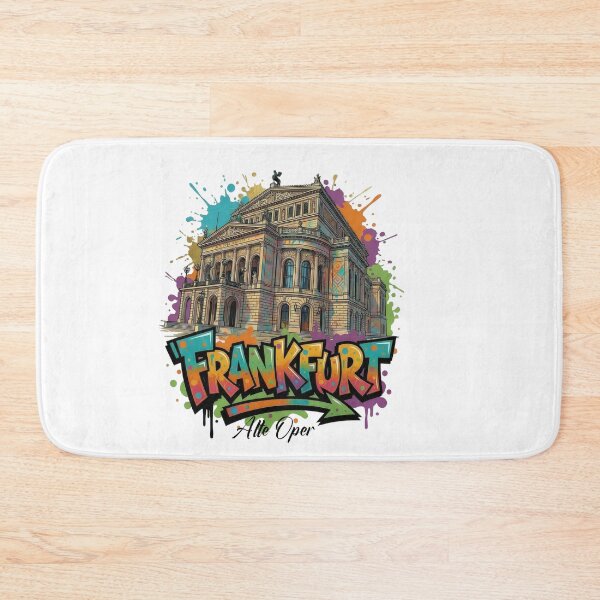 Artikelvorschau, Alte Oper FRANKFURT - Vibrant Graffiti City Design entworfen und verkauft von Earth Celebration Designs.