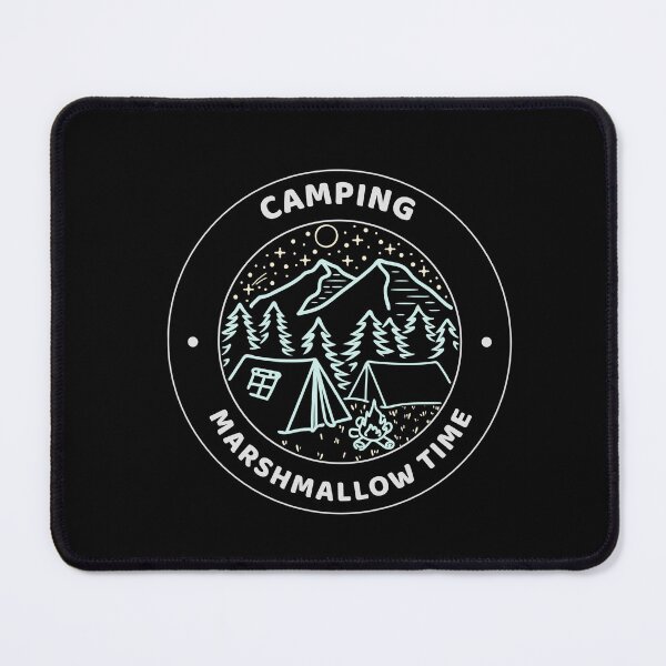 Item preview, Camping – Marshmallow Time Badge Design designed and sold by TalkTee Me.