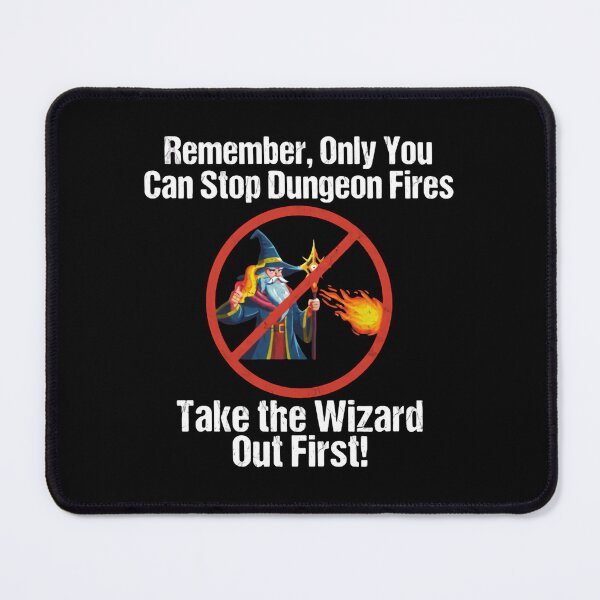 Item preview, Remember Only You Can Stop Dungeon Dragons Fires Critical Chaos Mode designed and sold by SkeletonsDanger.