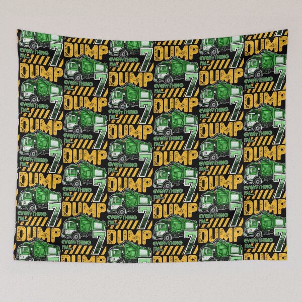 Item preview, Garbage Truck Birthday 7 Funny Trash Truck Party designed and sold by JRRTs.