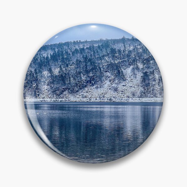 Item preview, Devils Lake Winter Swans – Wisconsin Nature Photography Print designed and sold by aadventures.