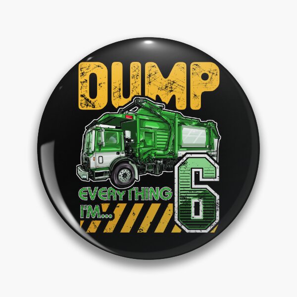 Item preview, Garbage Truck Birthday 6 Funny Trash Truck Party designed and sold by JRRTs.