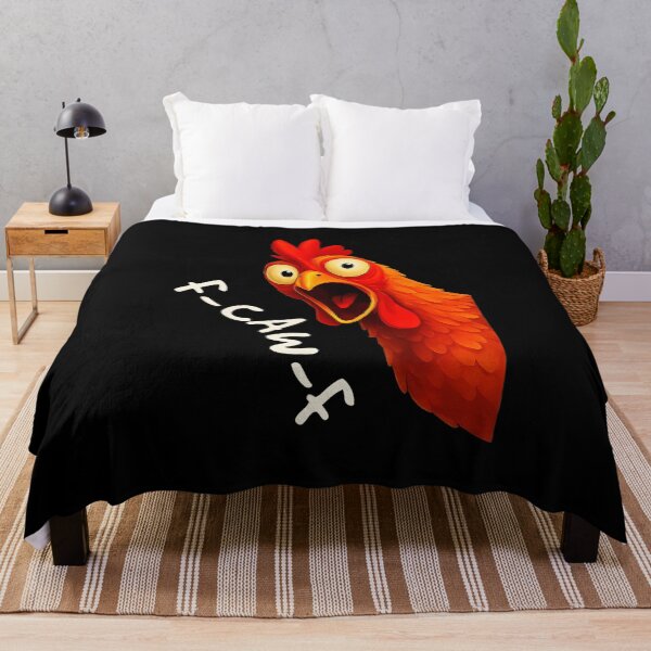 Aperçu de l'œuvre Poulet F-Caw-F Coq Oiseau d'Halloween Corbeau créée et vendue par JotarO1xkio.