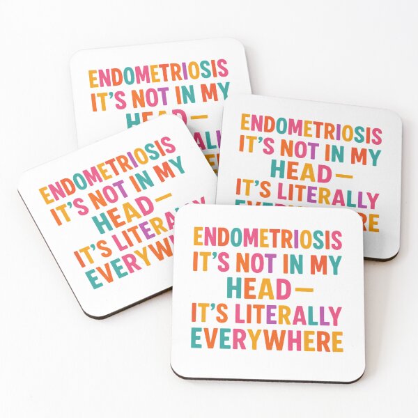 Item preview, Endometriosis it's not in my head - it's literally everywhere designed and sold by Paws and Ink Art.