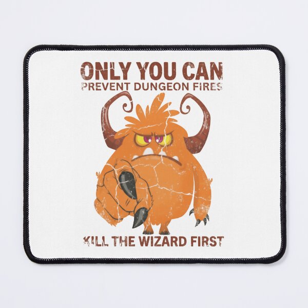Item preview, Only You Can Prevent Dungeon Dragons Fires Resist Legendary Crit Moments designed and sold by SkeletonsDanger.
