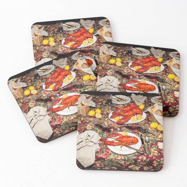 Item preview, Lobster Feast - Maximalist Dinner Party Aesthetic designed and sold by SavinMercantile.